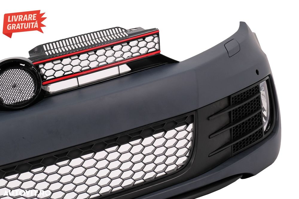 Bara Fata VW Golf VI 6 Hatchback Coupe (2008-2013) GTI Look- livrare gratuita - 2