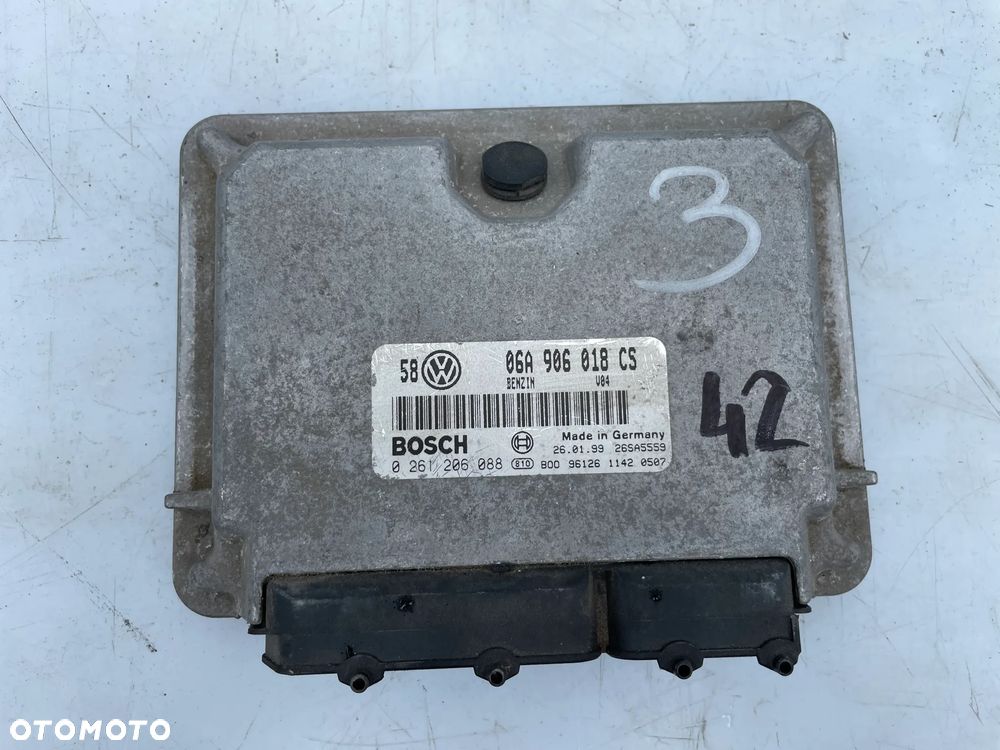 STEROWNIK SILNIKA VW BORA GOLF IV SEAT LEON I 2.0 8V 06A906018CS - 1