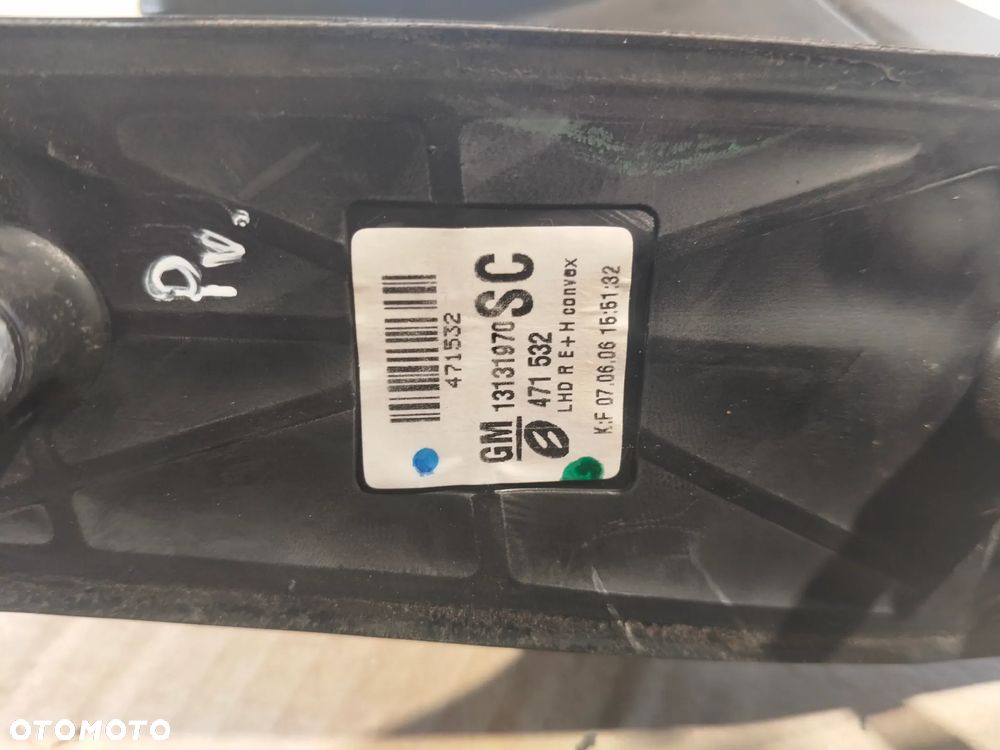 Lusterko Opel Zafira B prawe Europa - 5