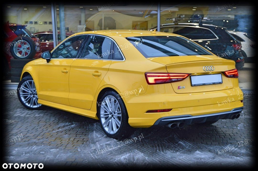 AUDI A3 S3 8V SEDAN S-LINE SPOILER LOTKA PODKŁAD!! - 11