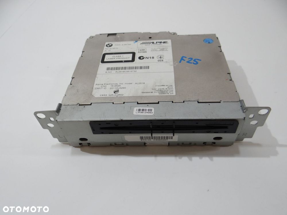 RADIO CZYTNIK CD BMW X3 F25 9282040 - 1