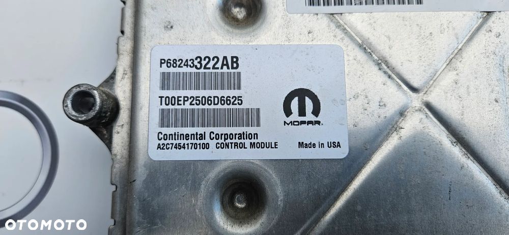 Dodge Durango LIFT 2014- 5.7 V8 HEMI RT Komputer silnika Sterownik P68322442AA P68243322AB - 6