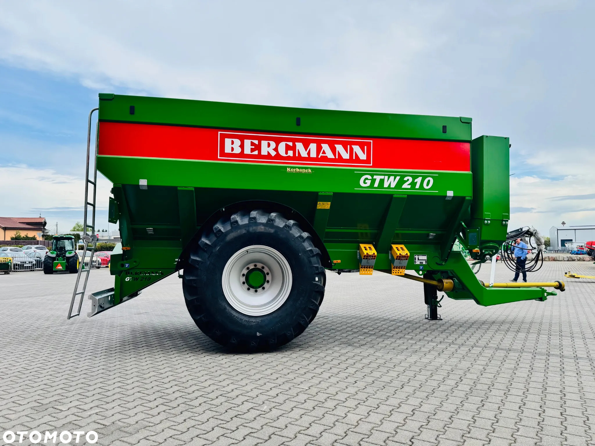 Inny Bergmann GTW 210 Wydajna przyczepa przeładowcza - 8