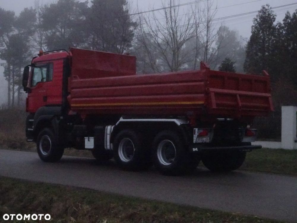 MAN TGS 26.480 6X6  Kipper 3-stronny Hydroburta stan idealny - 4