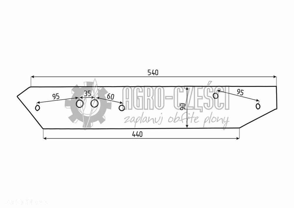 FROST PŁOZA PRAWA 51209 / 51210 LEWA FRANK ORIGINAL - 2