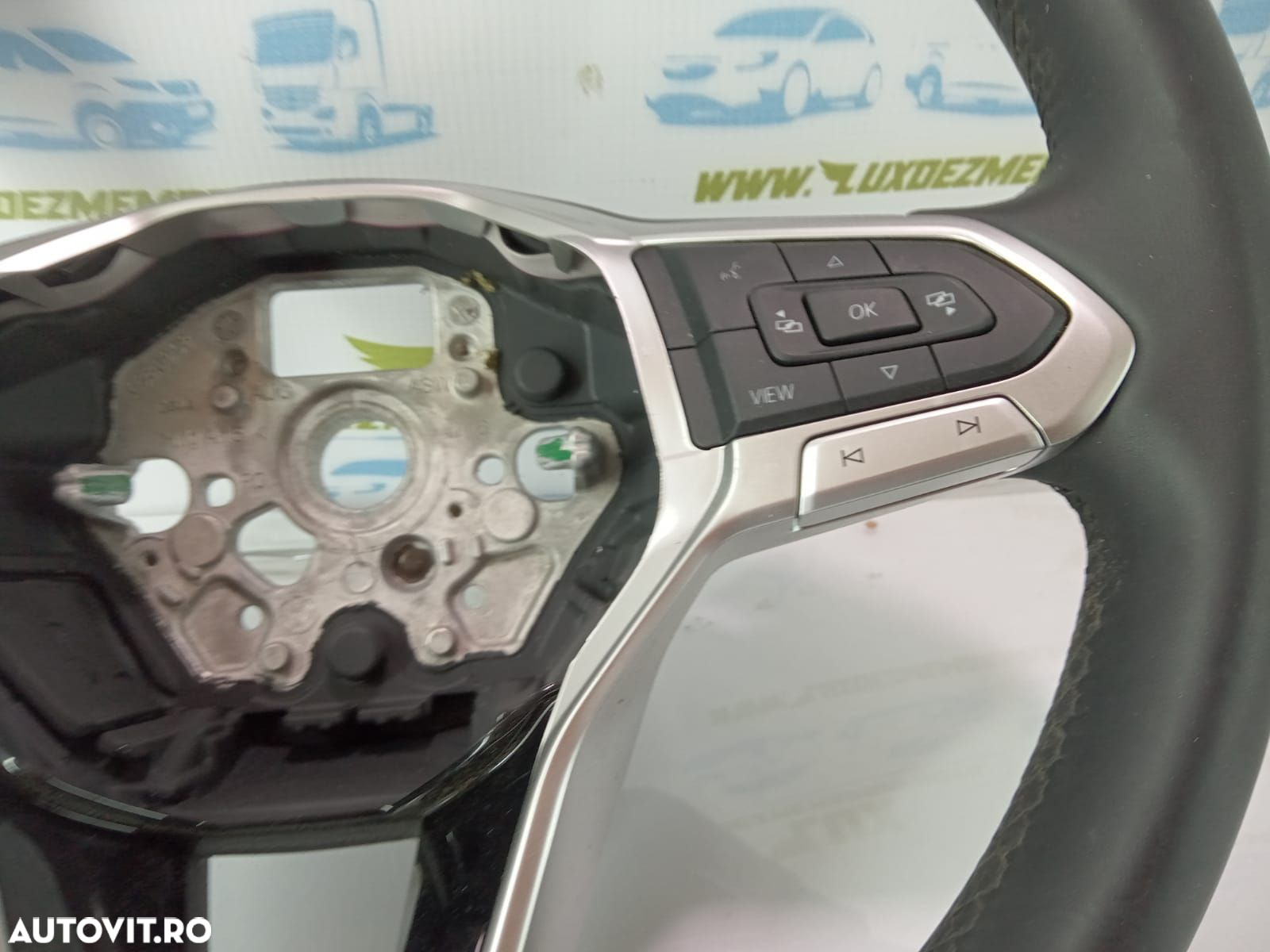 Volan in 3 spite cu padele Volkswagen VW Polo 6 AW/BZ (facelift)  [di - 3