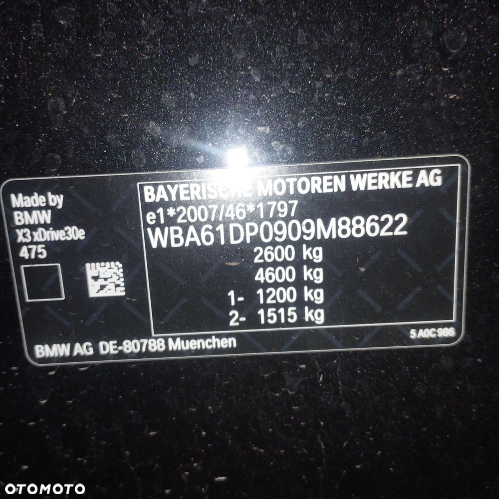 BMW X3 xDrive30e M Sport Edition - 22