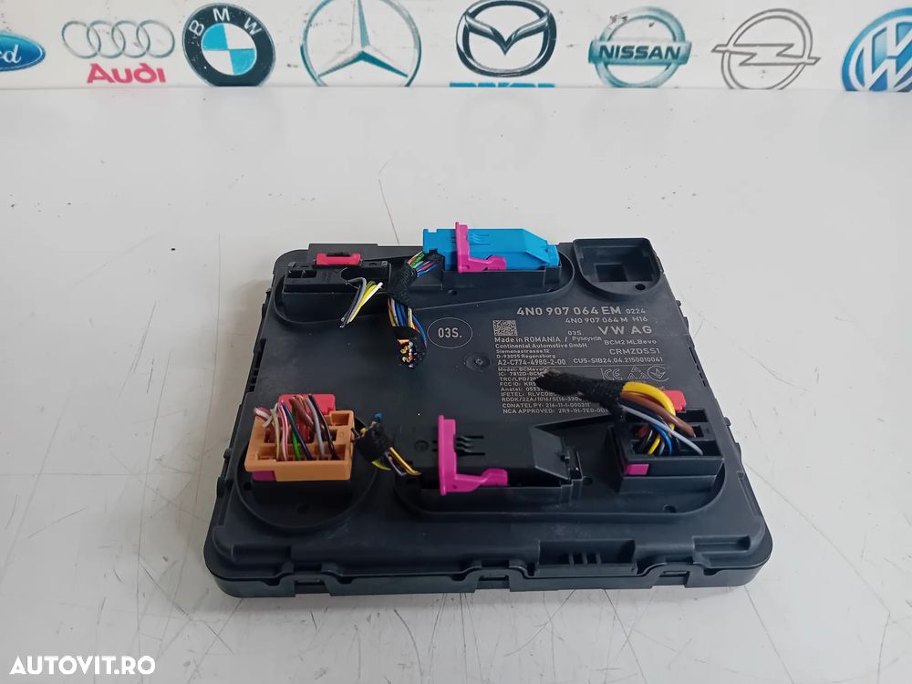Modul BCM Confort Audi Vw Porsche 2018-2024 Cod 4N0907064EM A6 4K C8 Q8 Touareg 4M Cayenne - 4