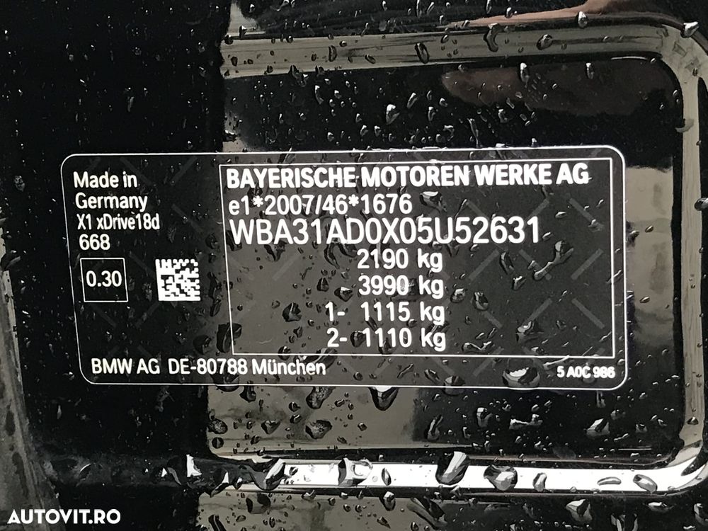 BMW X1 xDrive18d Aut. Sport Line - 9