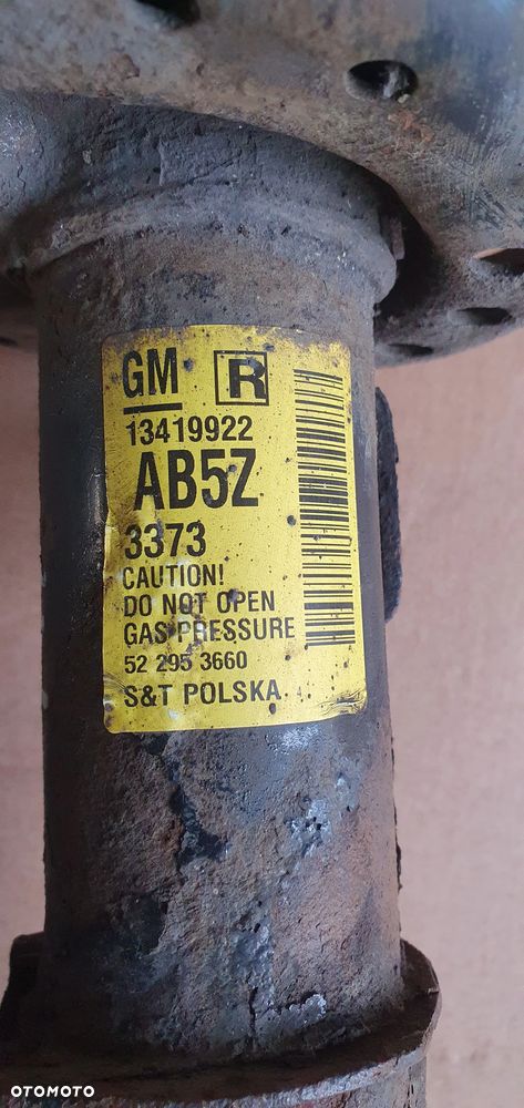 Amortyzator prawy przód przedni Opel Zafira C 1.4 Turbo 13419922 - 5