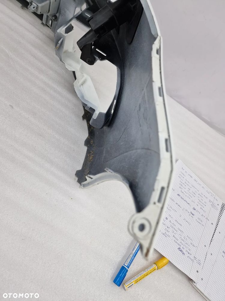 VW POLO 6C0 LIFT 13-17 ZDERZAK PRZEDNI PRZÓD NA SPRYSKI + 4X PDC , ŁADNY , BIAŁY , NR 6C0807221 , NR AUKCJI NZ744 - 28