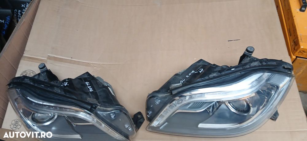 Set Faruri Xenon Stanga-dreapta Mercedes GL 2015 W166 - 2