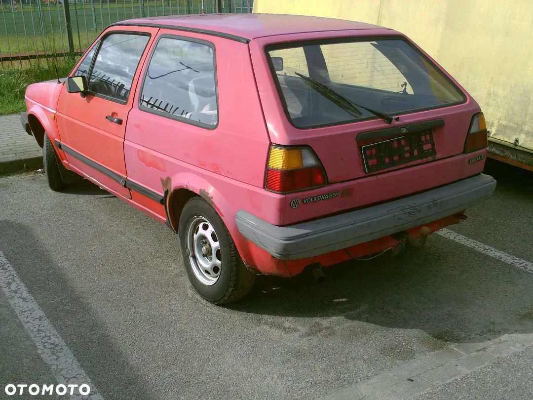 Vw golf 2 II na czesci3d 1,6benz,maska blotniki drzwi pas dywany kokpit lampy,szyby,belka instalacja - 23