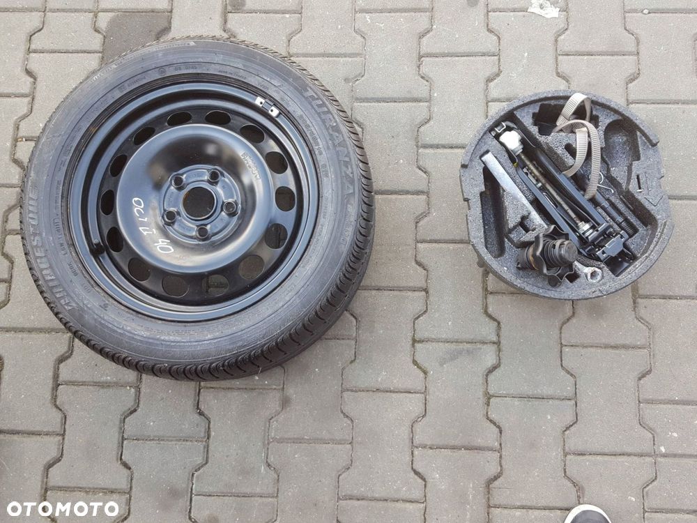 SKODA OCTAVIA 2 II 04-12r SUPERB 2 II 08-15r KOŁO ZAPASOWE 16 LEWAREK - 1