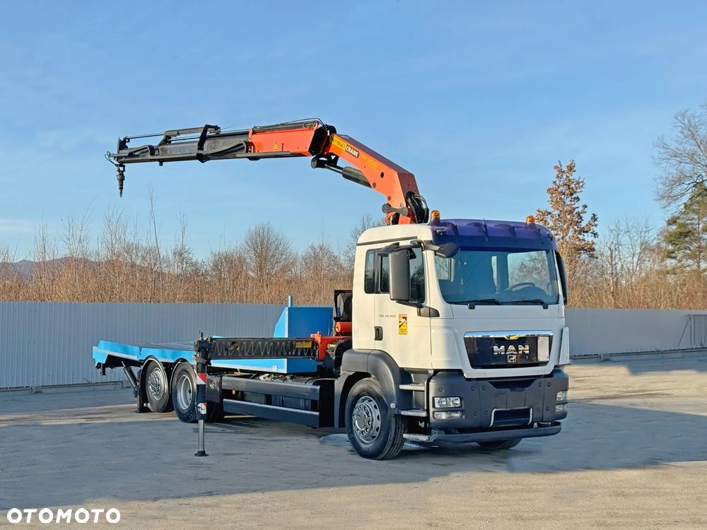 MAN TGS 26.400 * AUTOLAWETA 7,70m + PALFINGER PK 21502 + PILOT * STAN BDB - 2