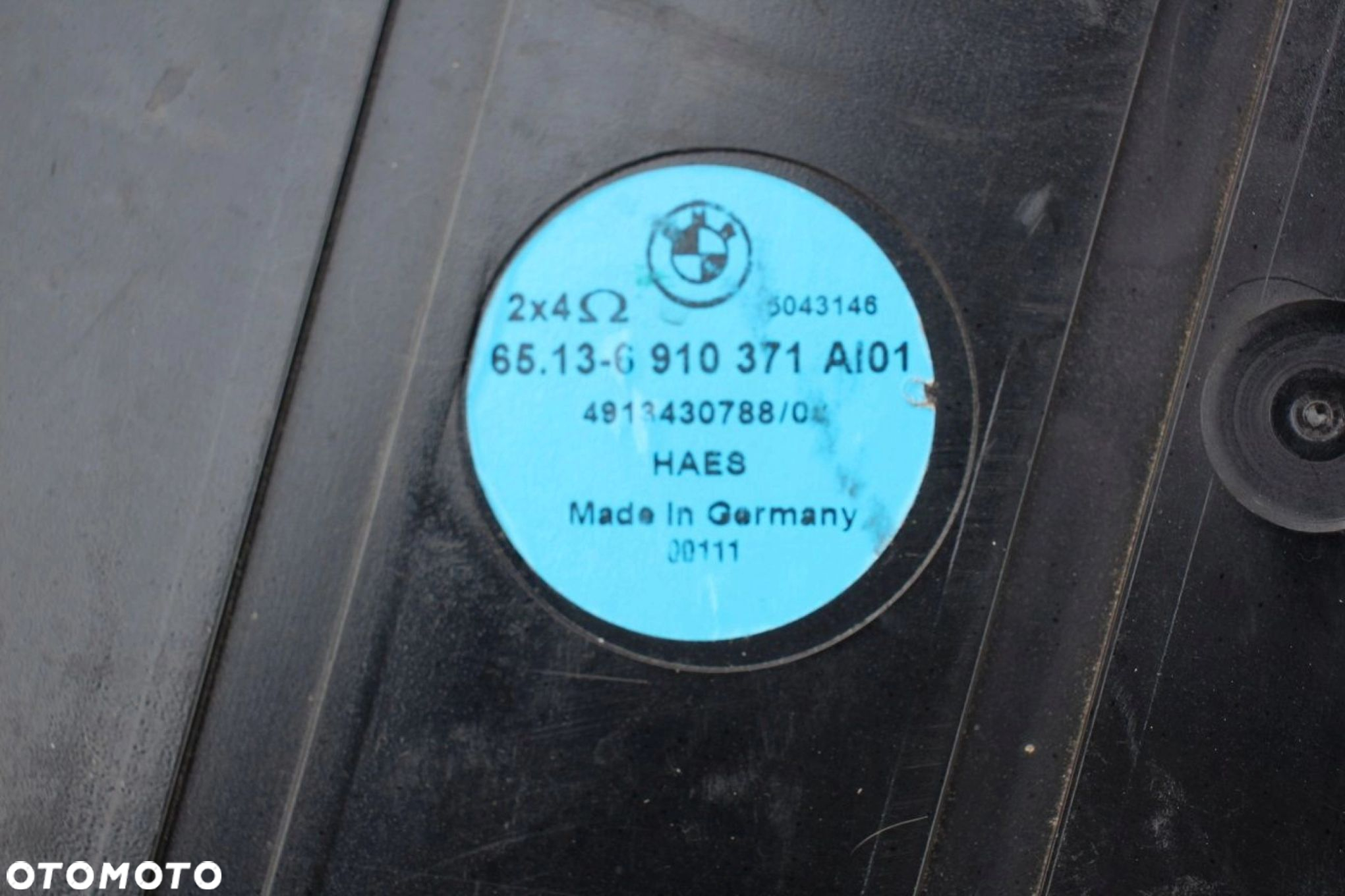 Głośnik subwoofer bagażnika BMW 5 e39 TOURING kombi 6910371 - 2