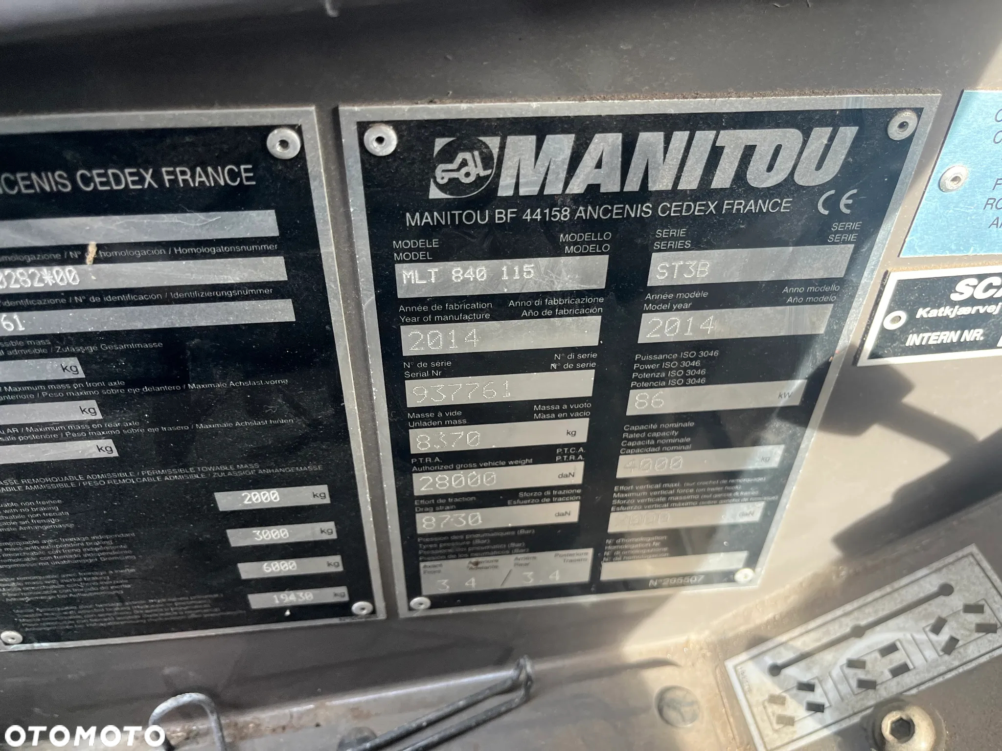Manitou MLT 840 - 11