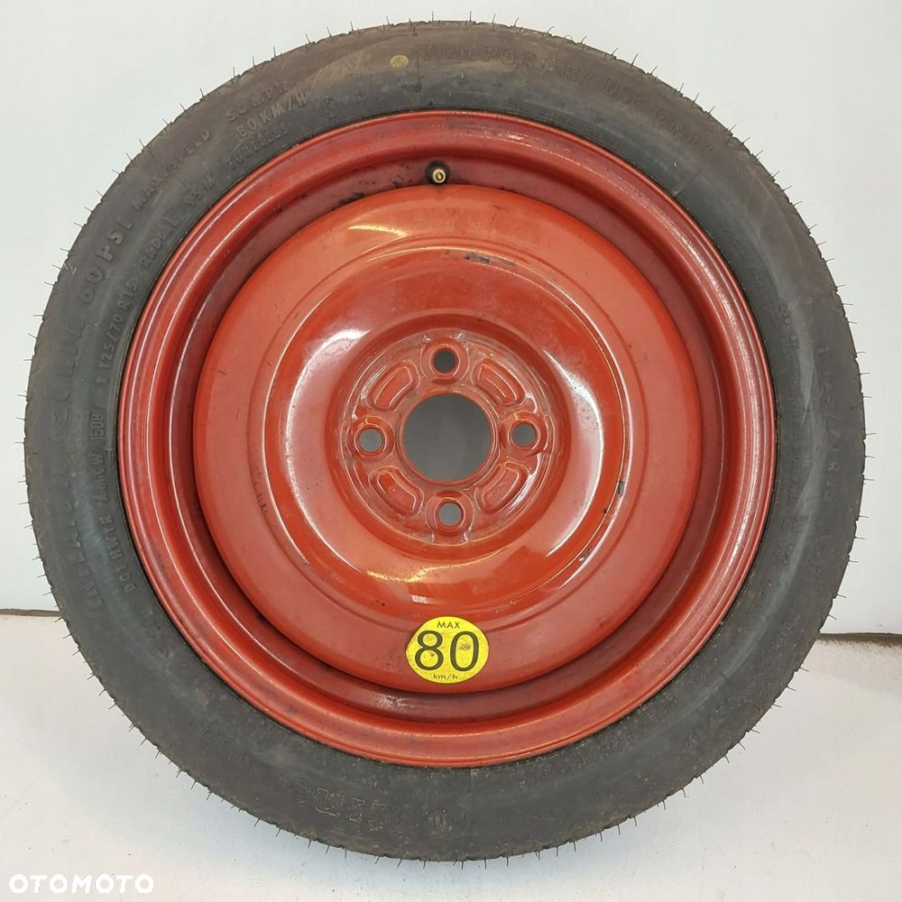 Koło dojazdowe Dojazdówka 15 4x100 Honda Civic VII 125/70R15 B790