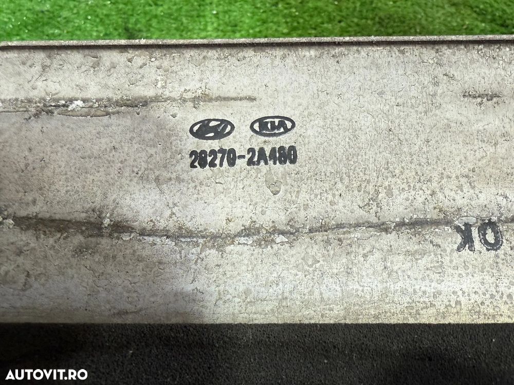 INTERCOOLER RADIATOR KIA CARENS 12 1.7 DIESEL 2017 COD OEM 28270-2A480 28271-2A480 2016-2018 - 6