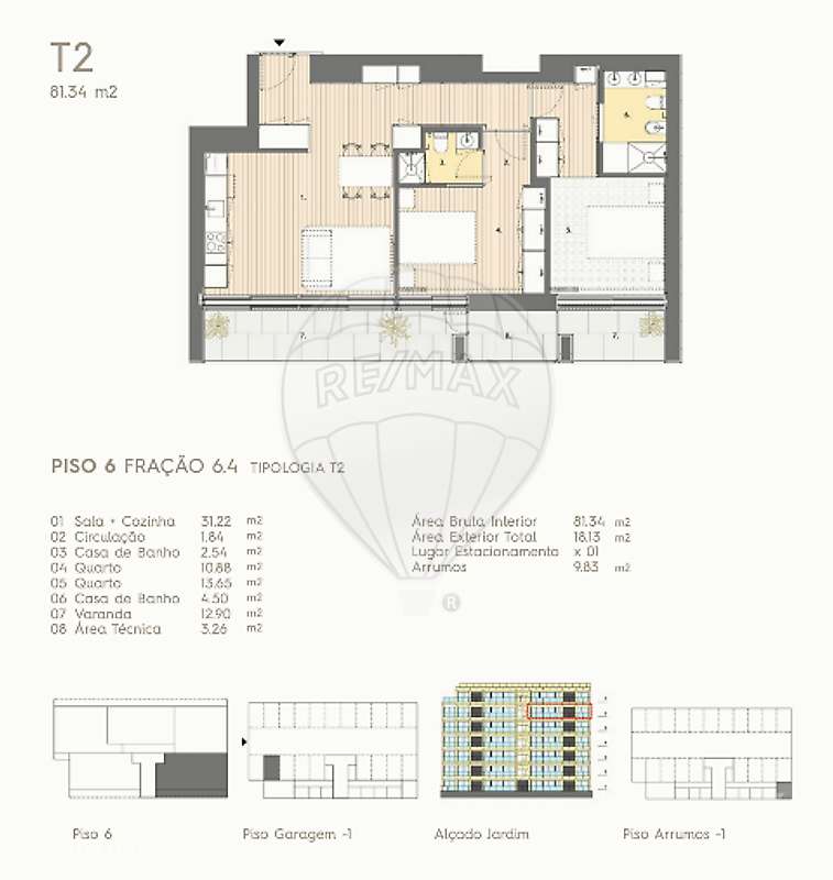Apartamento T2 para venda - Grande imagem: 5/28