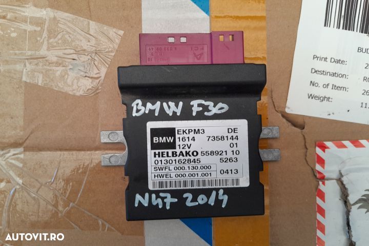 MODUL POMPA COMBUSTIBIL 7358144 BMW Seria 3 F30/F31/F34 [2011 - 2016] - 1