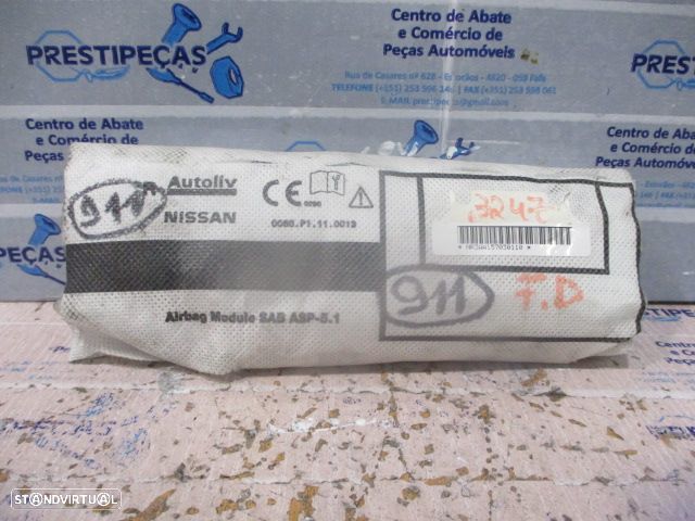 Airbag Banco 0080P1110013 NISSAN NOTE 2 2016 1.5DCI 90CV 5P CINZA ESCURO DRT - 1