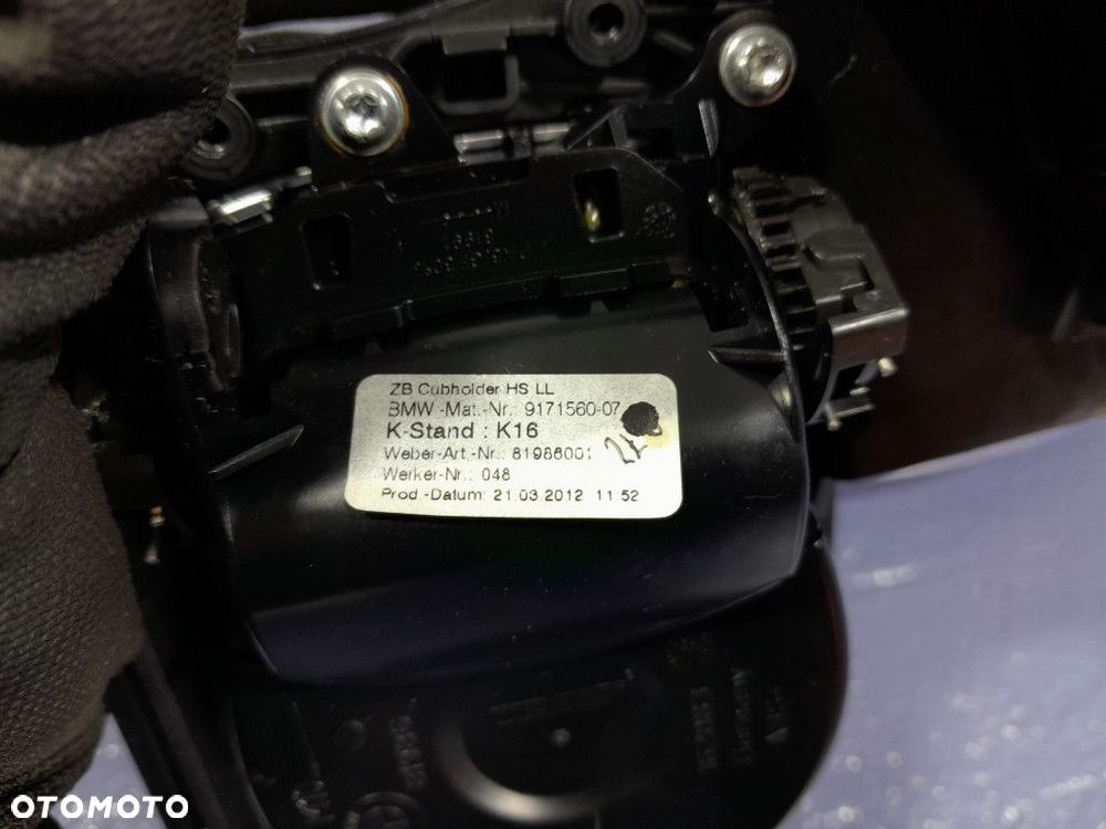 BMW 5 F10 F11 OSŁONA DEKOR TUNELU ŚRODKOWEGO 9171560 9206663 9180199 - 13