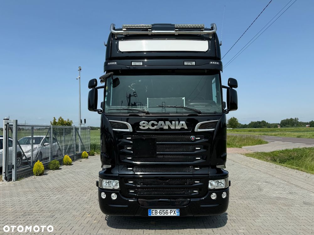Scania R580 !! V8 !! Topline !! 6 poduszek !! Import France - 4
