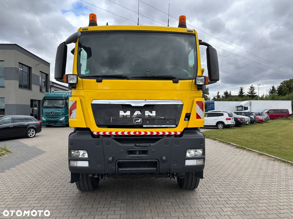 MAN TGS 18.440 4x4 HYDROBURTA MEILLER , hydrodrive , hydraulika do przyczepy, zimowe utrzymanie dróg, wyjście do czołownicy, czołownica - 4