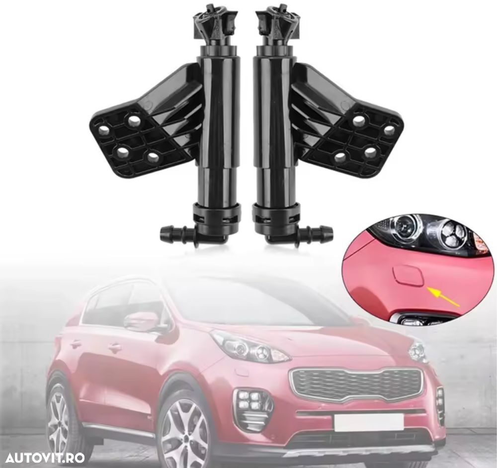 Diuza Duza Apa Spalator Far Faruri Kia Sportage KX5 2016-2018 - 1