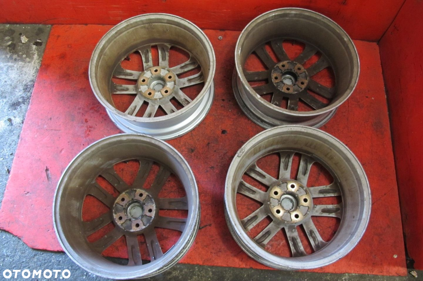 NISSAN JUKE 1 I F15 FELGI ALUMINIOWE 17 7J ET47 5x114.3 1KA2A KOMPLET - 11