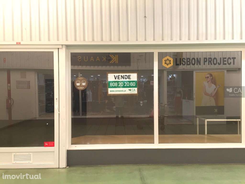 Loja com 95m² para venda, situada em Samora Correia - Grande imagem: 3/11