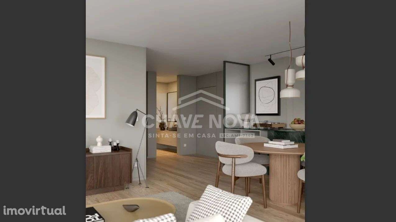 Apartamento T2 novo c/ Varanda , L. Garagem e Arrumos - Próximo do mar - Grande imagem: 5/11