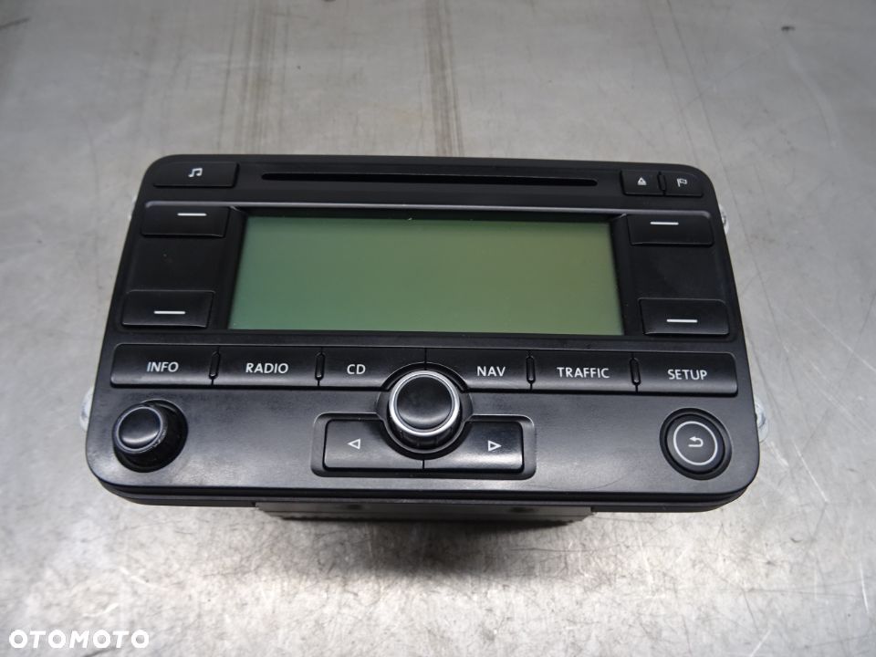 VW PASSAT B6 05-09 2.0TDI RADIO NAWIGACJA 1K0035191C - 1