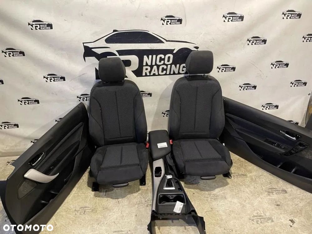 FOTELE TAPICERKA BMW 1 F21 ALCANTARA ELEKTRYKA PAMIĘĆ HARMAN - 1