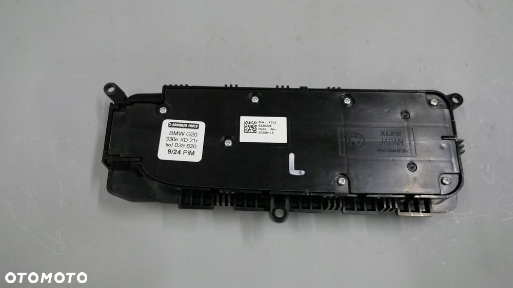 BMW G01 G02 G20 G21 PANEL PRZEŁĄCZNIK REGULACJI FOTELA LEWY PRZÓD 6826025 - 2