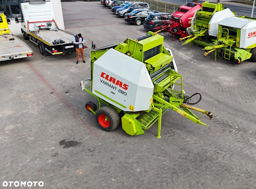 Claas VARIANT 280 Siatka Sznurek  Stan Idealny Posiadam wiele maszyn Prasa Ciągnik Rozrzutnik - 6