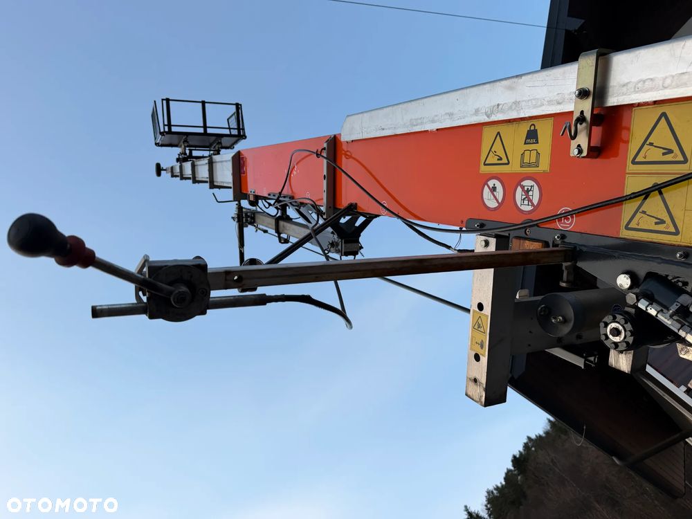 Paus Easy Big 25WH Drabina Dekarska w pełni Hydrauliczna 26 metrów. Obrotowa. 2018rok. Jak Nówka z salonu. praktycznie zerowy przebieg! Odpala na kluczyk. Silnik Honda. Serwisy w Dekra do Końca. Sprowadzona z Komuny Norweskiej. Wielka Okazja. Dokumenty do rejestracji. Dodatkowe sterowanie z góry. Nowy model - 11