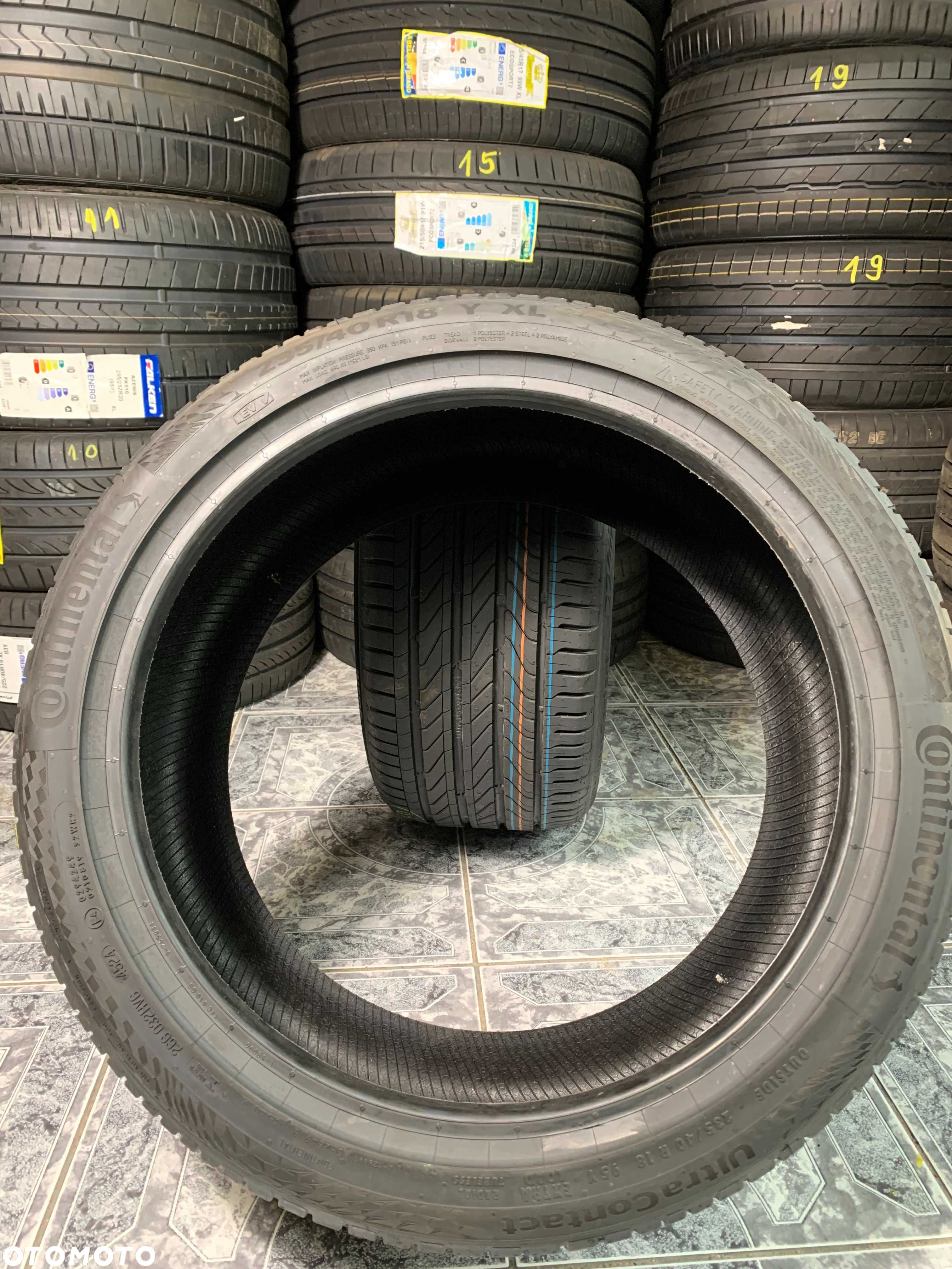 235/40R18 95Y XL FR Continental UltraContact - 2szt. NOWE Nr.34 - 4
