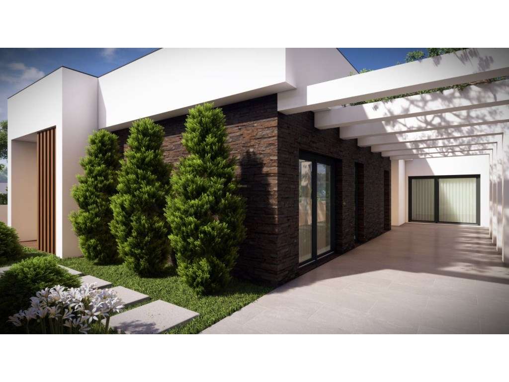 Moradia T3 + 1 térrea de arquitetura contemporânea com piscina | Pi... - Grande imagem: 2/7