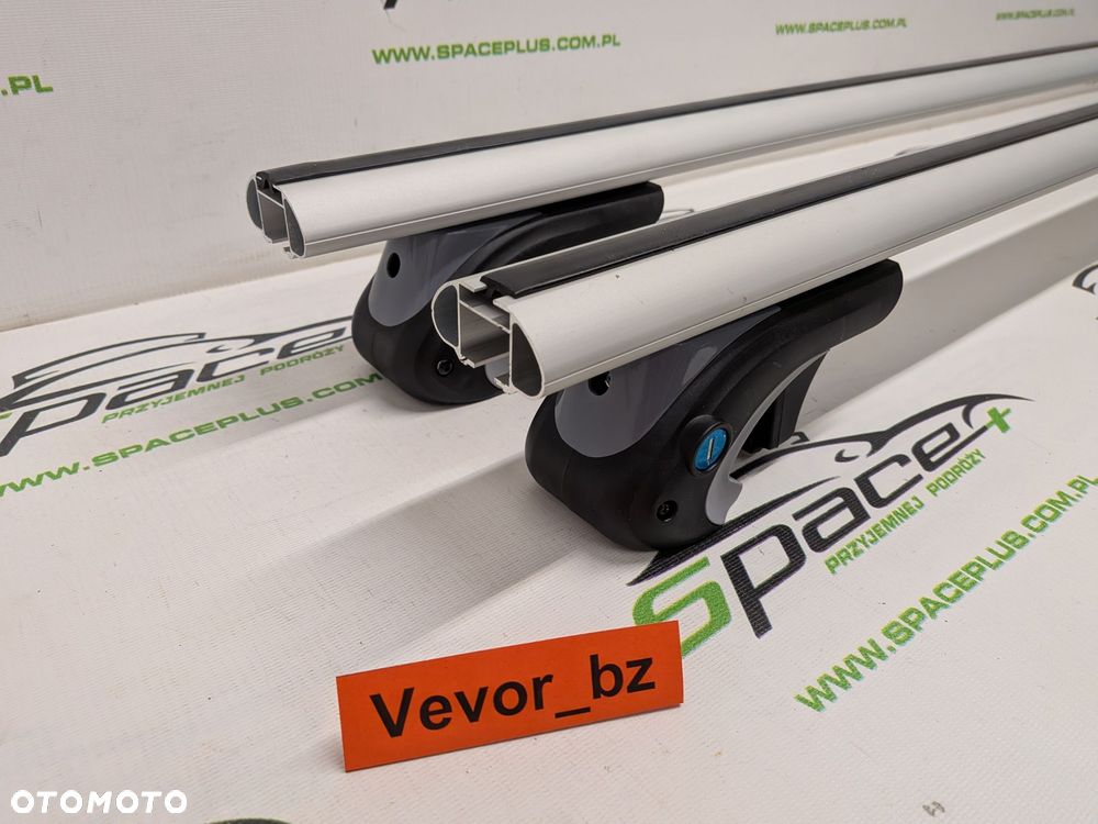 Bagażnik dachowy bazowy belki poprzeczki Vevor 135cm na otwarte relingi. - 3