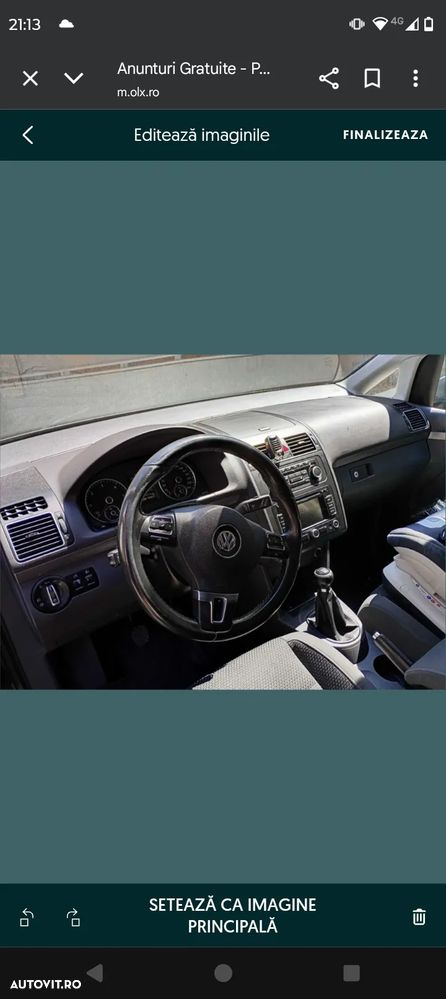 Volkswagen Touran 1.6 TDI Comfortline - 8