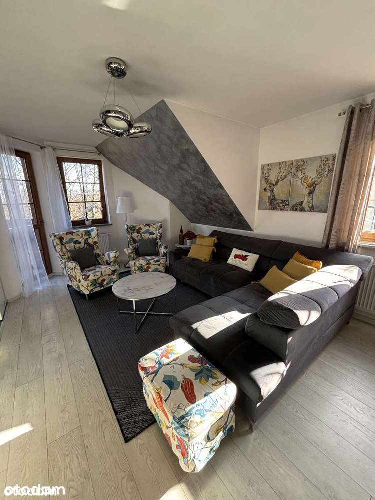 Piętrowy apartament nad rzeką 110m+ garaż. Gotowy biznes. BEZPOŚREDNIO