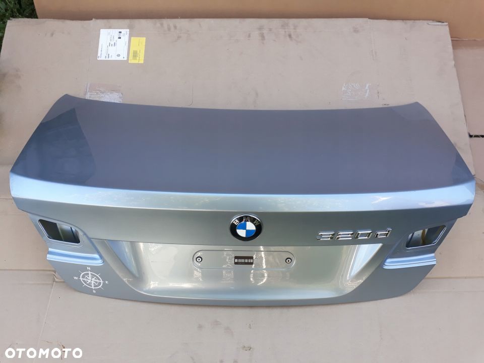 BMW E92 LIFT LCI KLAPA TYŁ BLUEWATER METALIC