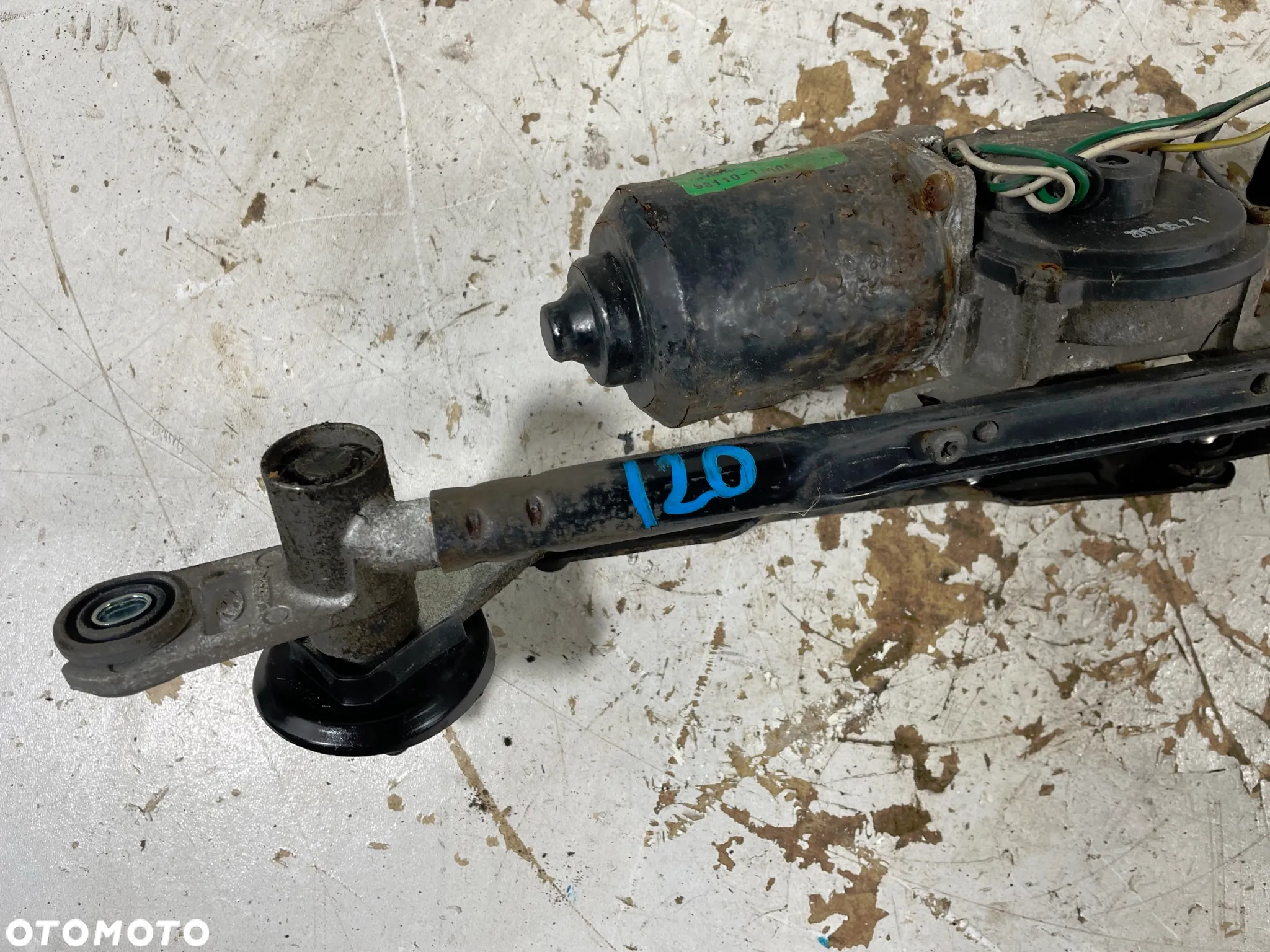 HYUNDAI I20 LIFT 12- MECHANIZM WYCIERACZEK 98110-1J000 - 2