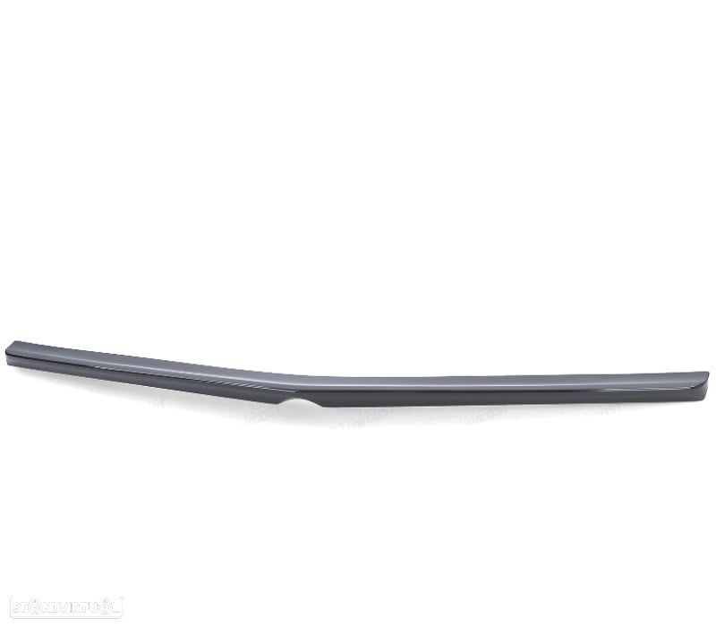 AILERON SPOILER TRASEIRO MERCEDES E CLASE W212 SEDAN 09-16 AMG LOOK PRETO BRILHANTE - 2