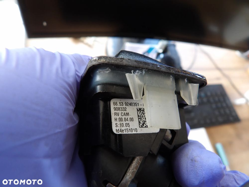 BMW - F30 - KAMERA COFANIA , WTYCZKA , PRZEWÓD - KOMPLET - 9240351 - 4