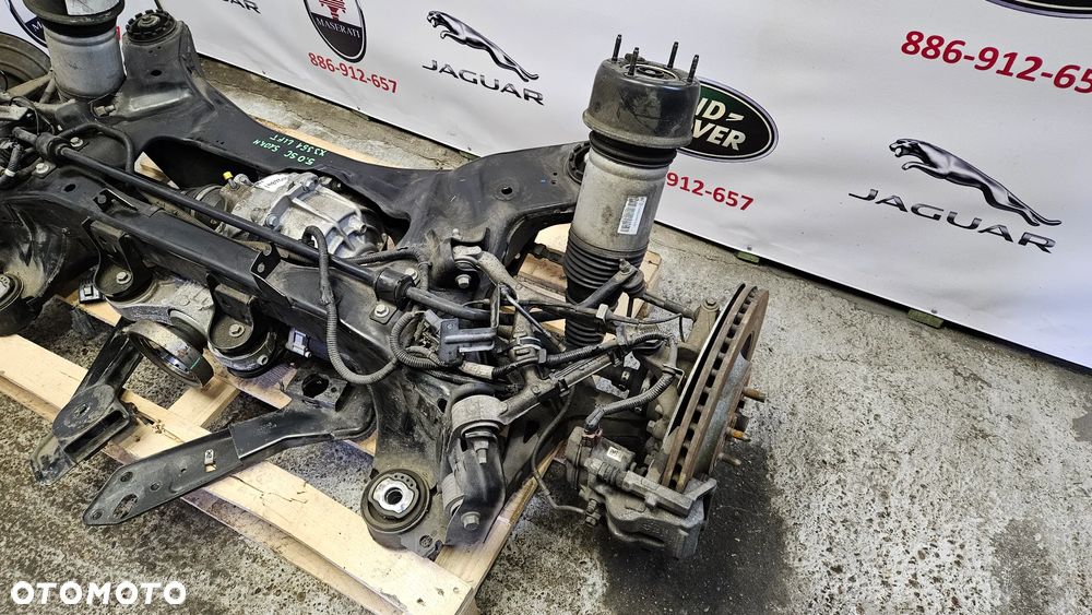 Jaguar XJ 351 LIFT 2015-2019 5.0 SC 508PS 510 KM Kompletne zawieszenie tylne Ława tył Sanki Dyfer Zwrotnica Most 2.56   Amortyzator tył Miech tylny prawy lewy  USA - 13