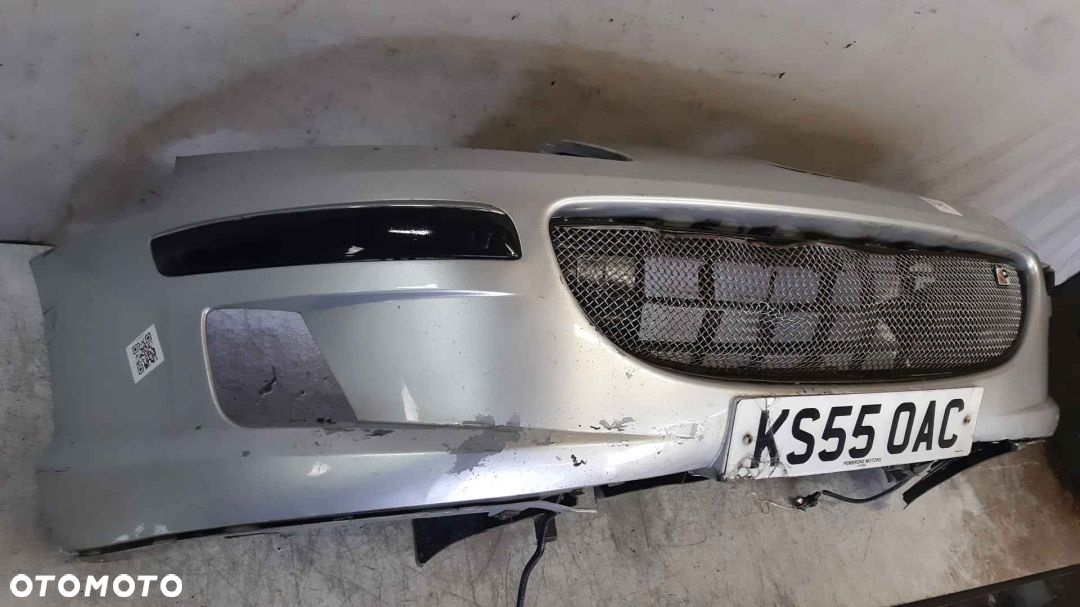 $ ZDERZAK PRZÓD PRZEDNI PEUGEOT 407 TUNING EZRC SREBRNY - 4