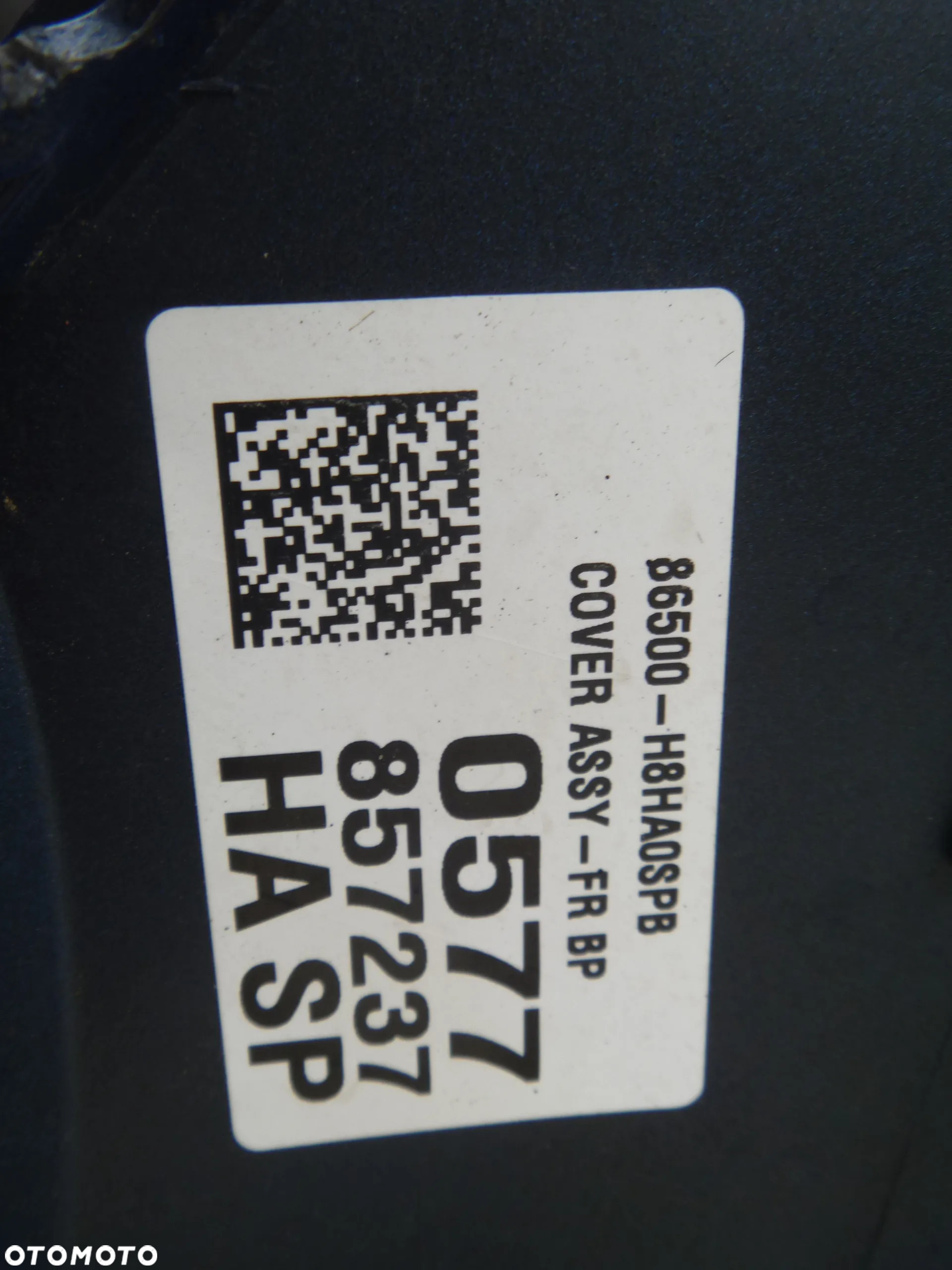 KIA STONIC ZDERZAK PRZEDNI ŁADNY 86511-H84000 ORYGINAŁ - 6